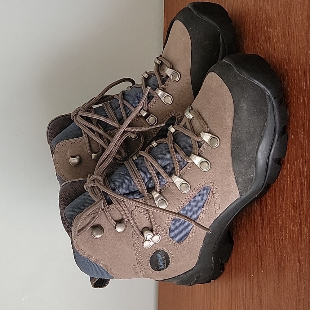 Kamik Bullish Brown and Gray Hiking Boots sz6.5